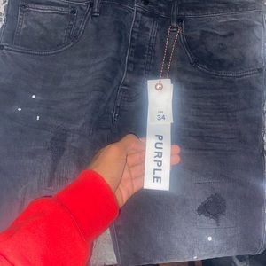 Purple Jeans Size 34